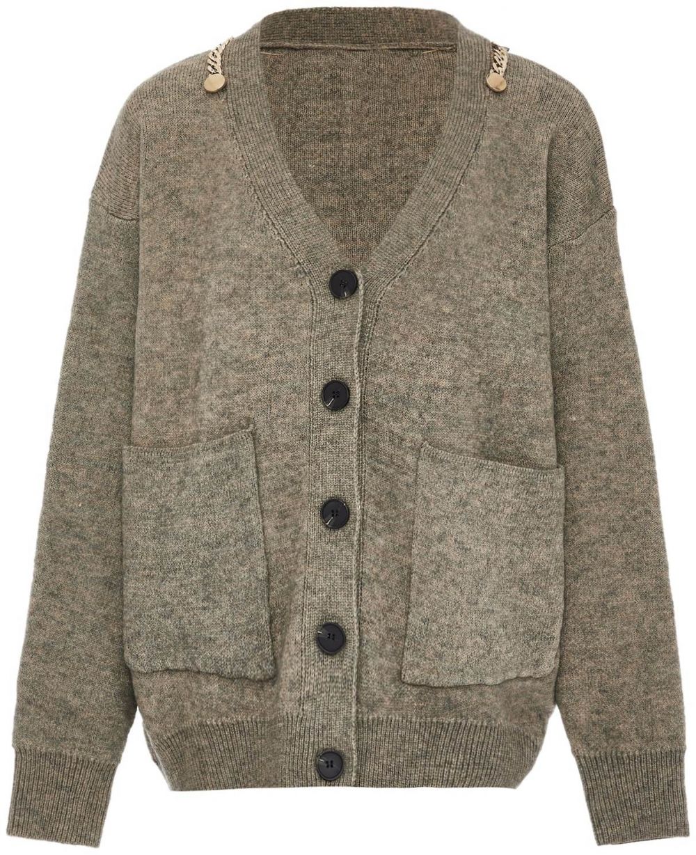 caissa Kardigán  tmavošedá