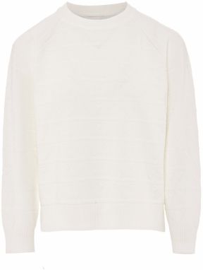 Jalene Sveter  biela ako vlna