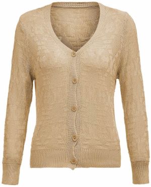 NALLY Kardigán  farba ťavej srsti