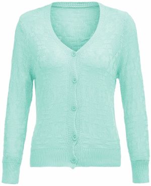 NALLY Kardigán  tyrkysová