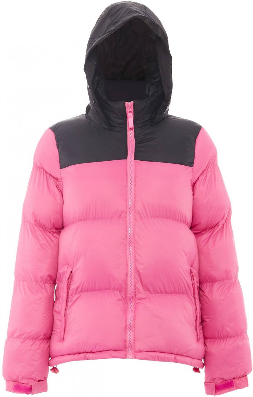 Libbi Zimná bunda  ružová / čierna