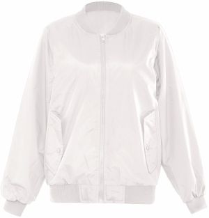 kilata Prechodná bunda  perlovo biela