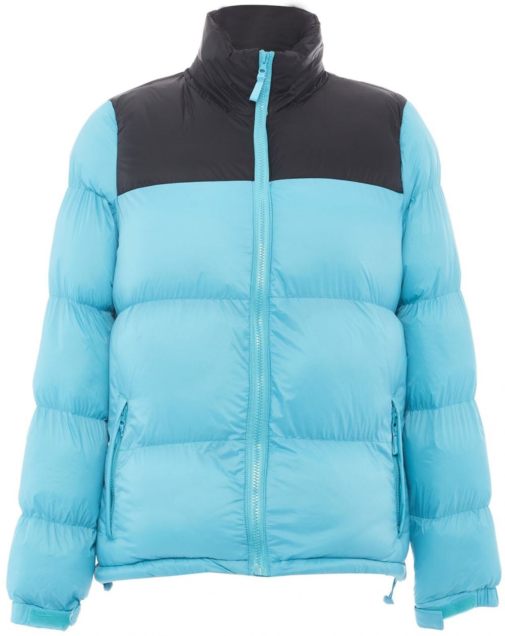 Libbi Zimná bunda  svetlomodrá / čierna