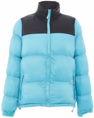 Libbi Zimná bunda  svetlomodrá / čierna