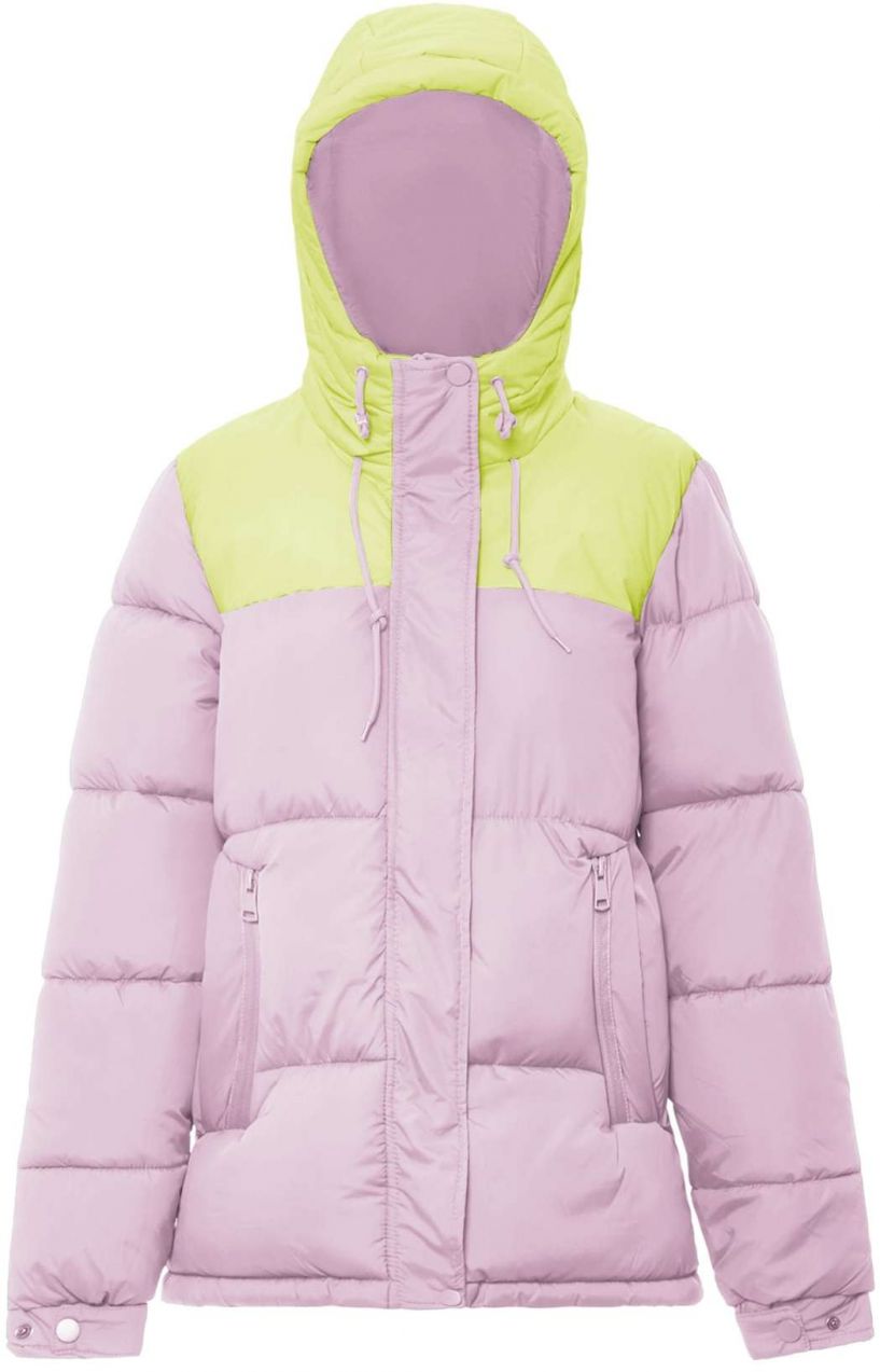 Libbi Zimná bunda  svetlozelená / eozín
