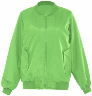 hoona Prechodná bunda  neónovo zelená