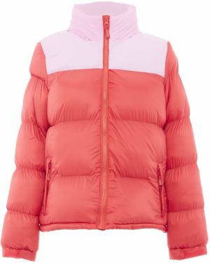 Libbi Zimná bunda  ružová / svetločervená