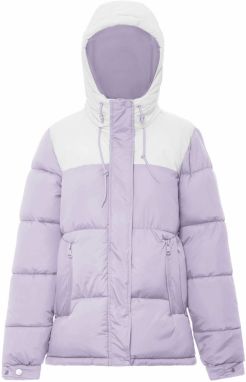 Libbi Zimná bunda  levanduľová / biela