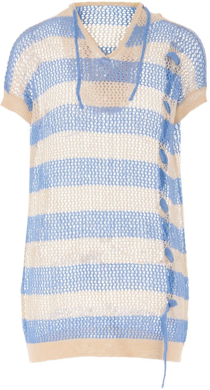 NALLY Sveter  béžová / modrá