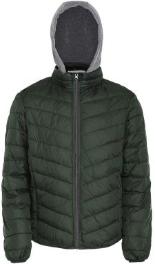 rovic Prechodná bunda  sivá / zelená