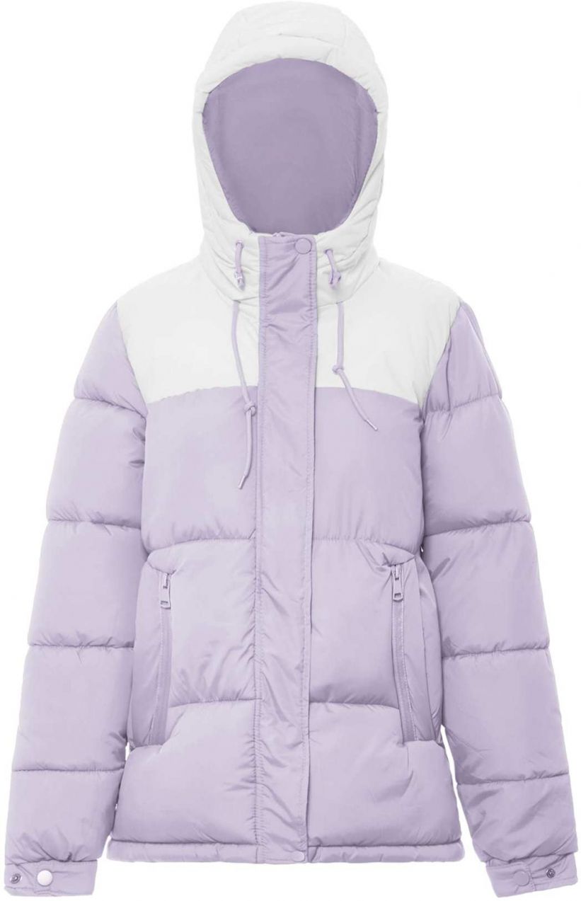 BOCOCA Zimná bunda  levanduľová / svetlofialová / biela