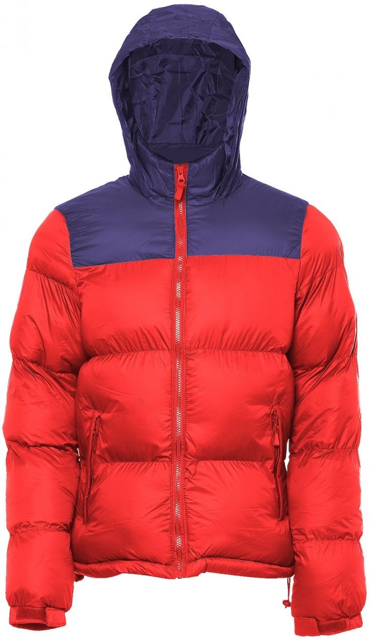 bridgeport Zimná bunda  námornícka modrá / červená