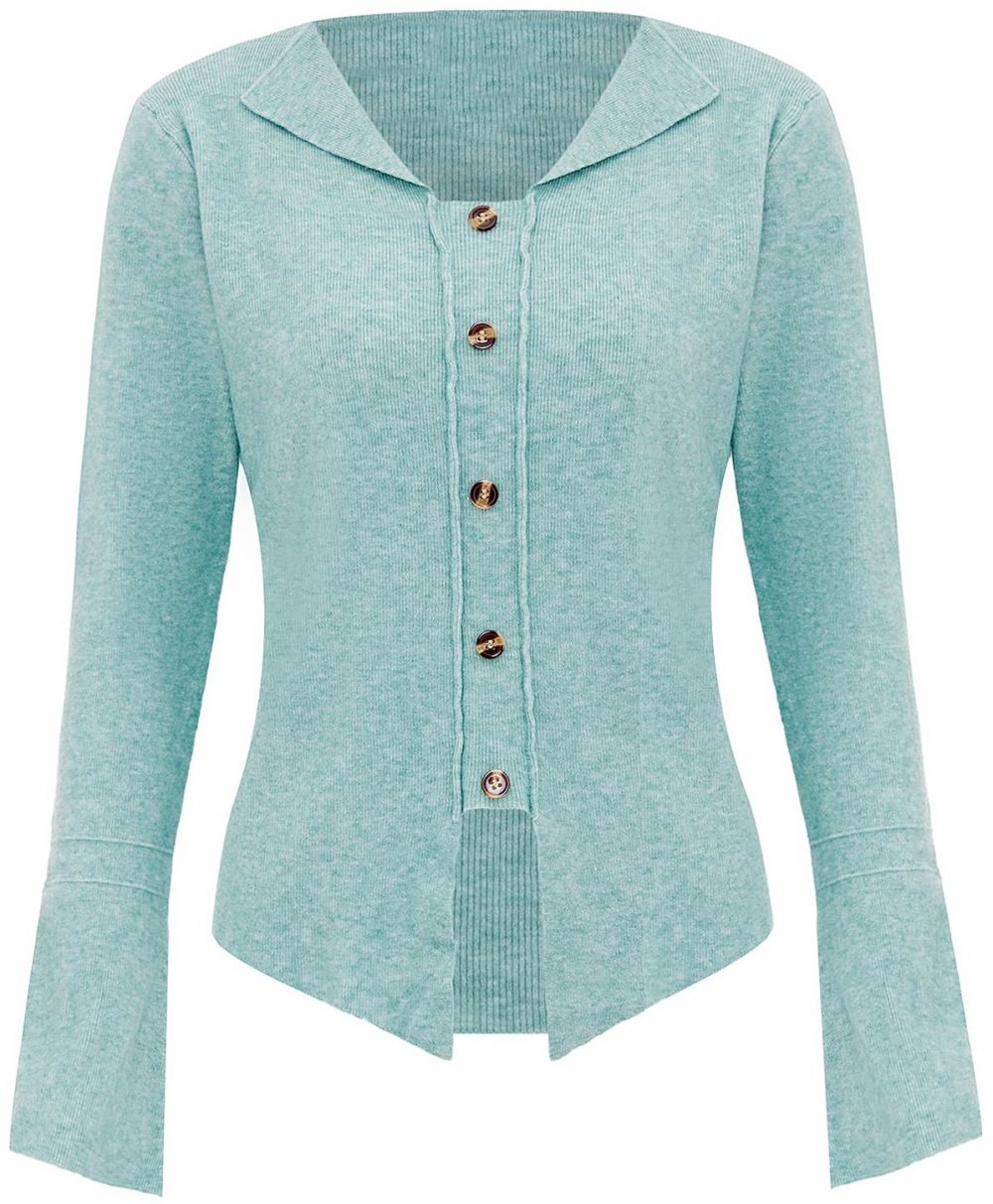 SANIKA Sveter  petrolejová