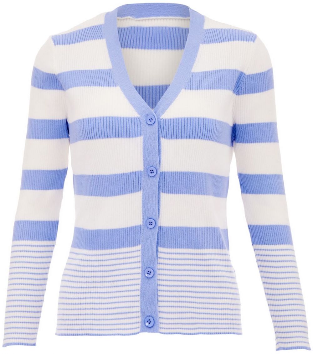 SANIKA Kardigán  fialová / biela