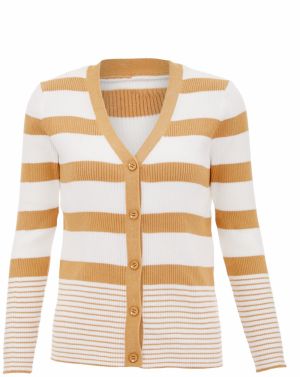 SANIKA Kardigán  farba ťavej srsti / svetlobéžová