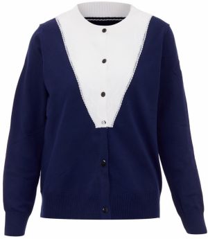 nascita Kardigán  modrá / biela