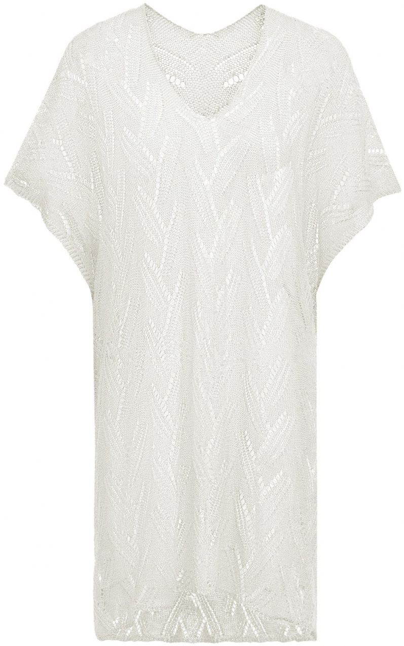 RAKATA Sveter  biela ako vlna