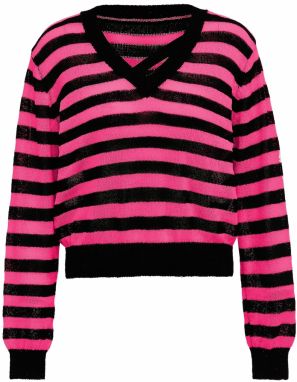 IMMY Sveter  tmavoružová / čierna