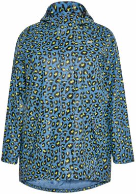 Schmuddelwedda Funkčná bunda  modrá / neónovo žltá / čierna