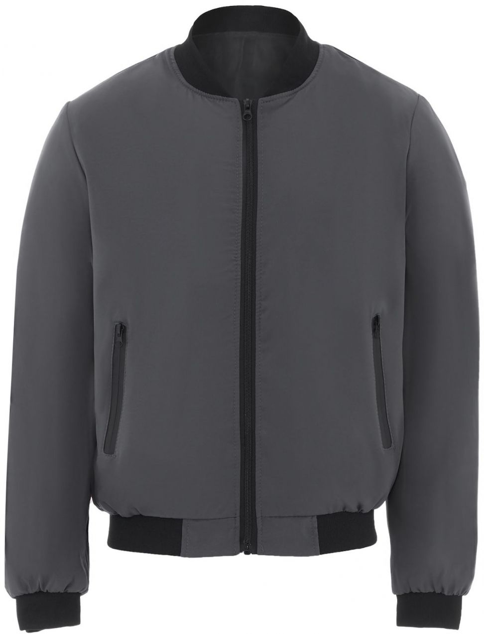 HOMEBASE Prechodná bunda  tmavosivá / čierna