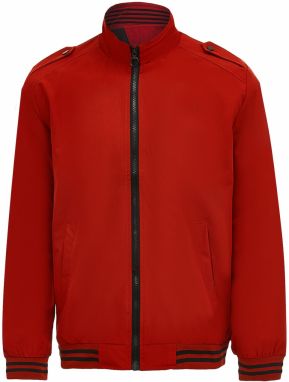 fernell Prechodná bunda  ohnivo červená / čierna