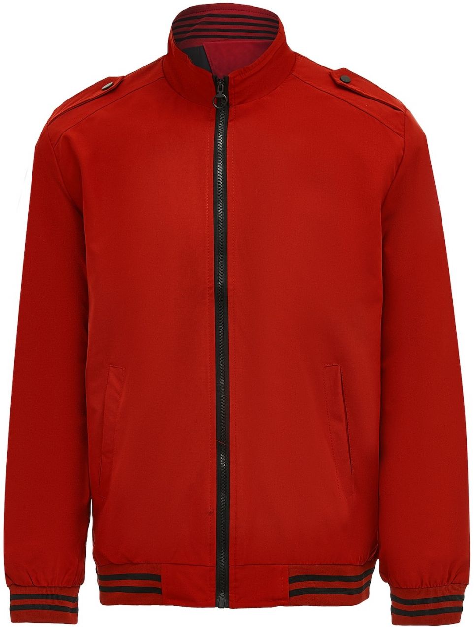 boundry Prechodná bunda  červená / čierna