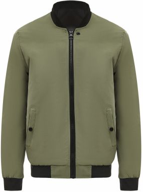 IPARO Prechodná bunda  olivová / čierna