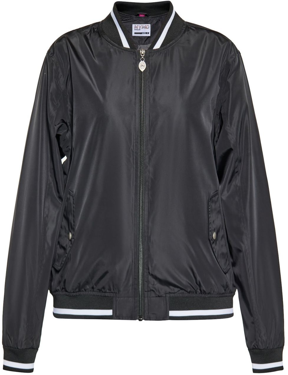 myMo ATHLSR Prechodná bunda  čierna / biela
