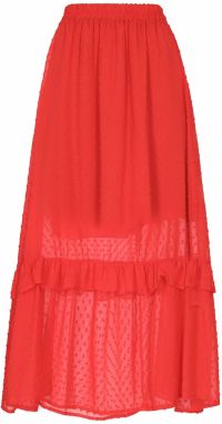 faina Sukňa  červená