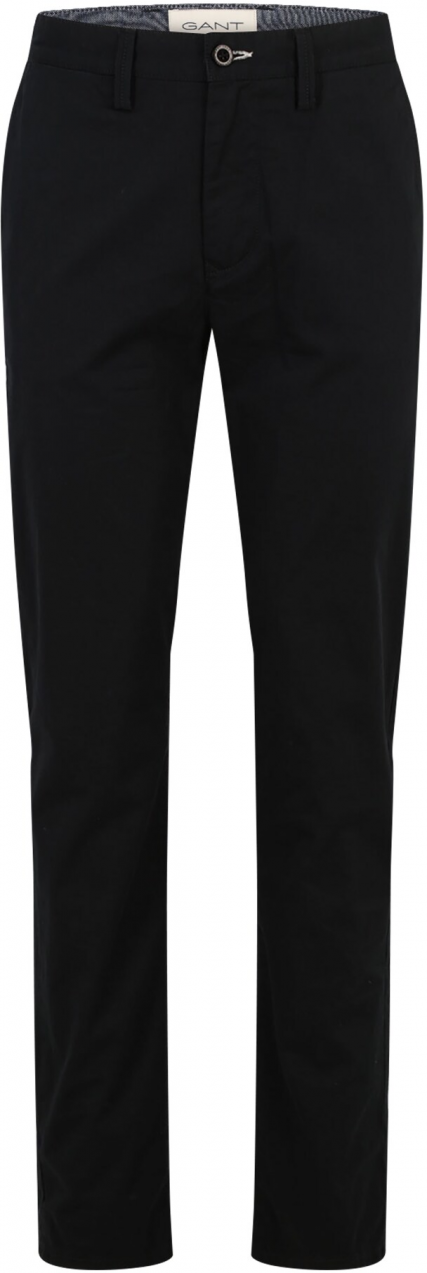 GANT Chino nohavice  čierna