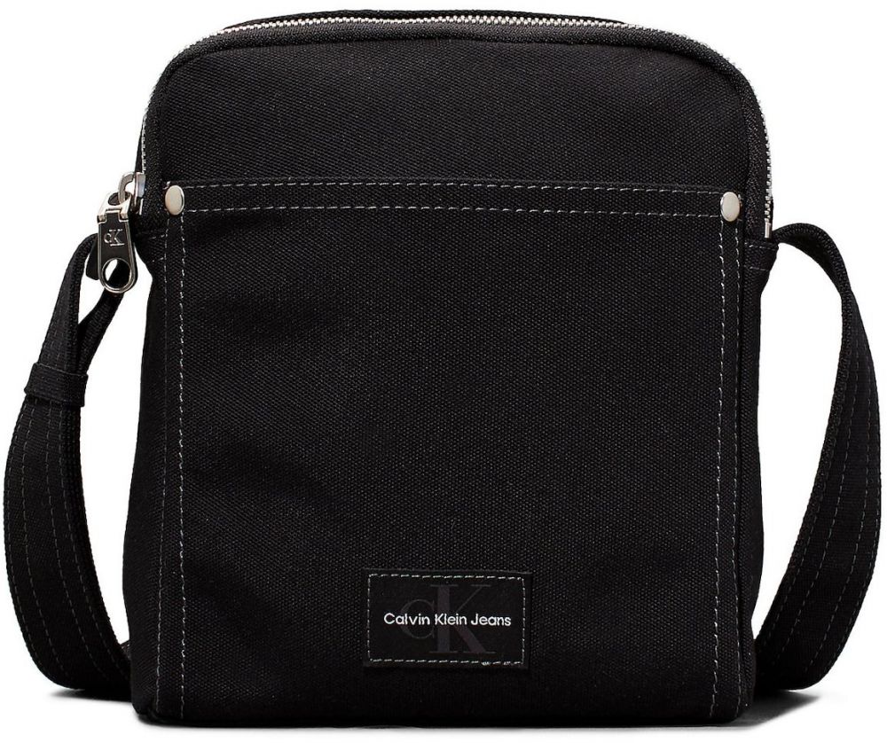 Calvin Klein Taška cez rameno 'Essentials'  čierna / biela