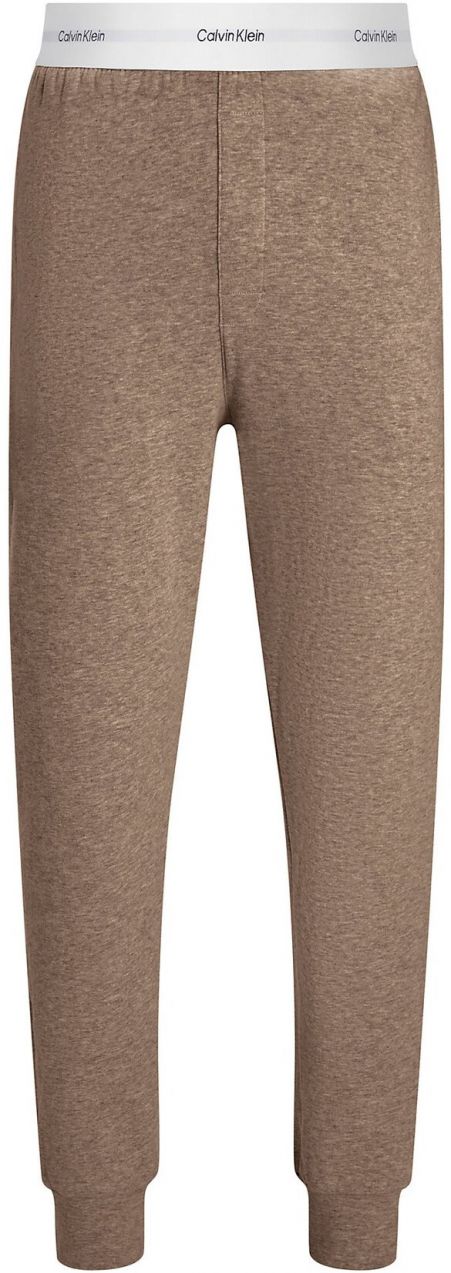 Calvin Klein Underwear Pyžamové nohavice  béžová melírovaná