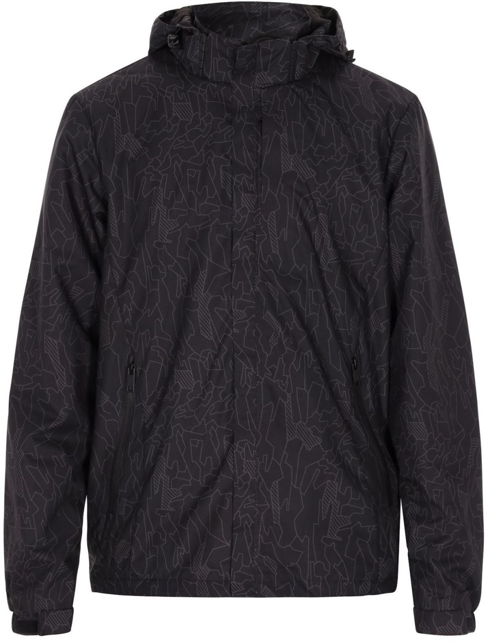 BRAELYN Prechodná bunda  dymovo šedá / čierna