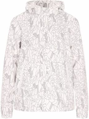 BRAELYN Prechodná bunda  svetlosivá / biela