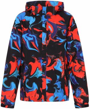 beach budz Prechodná bunda  námornícka modrá / modrozelená / svetločervená / čierna