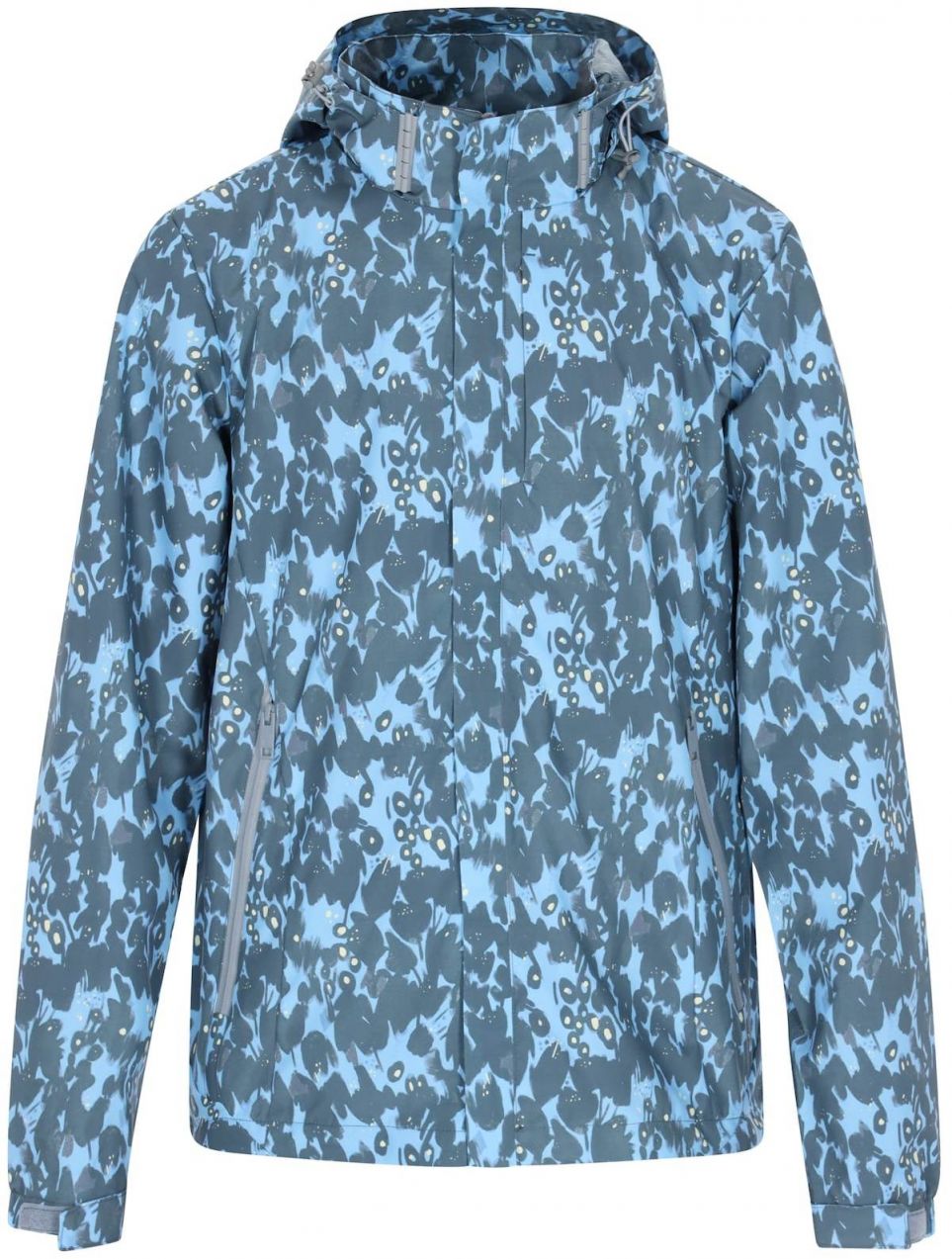 BRAELYN Prechodná bunda  modrá melírovaná