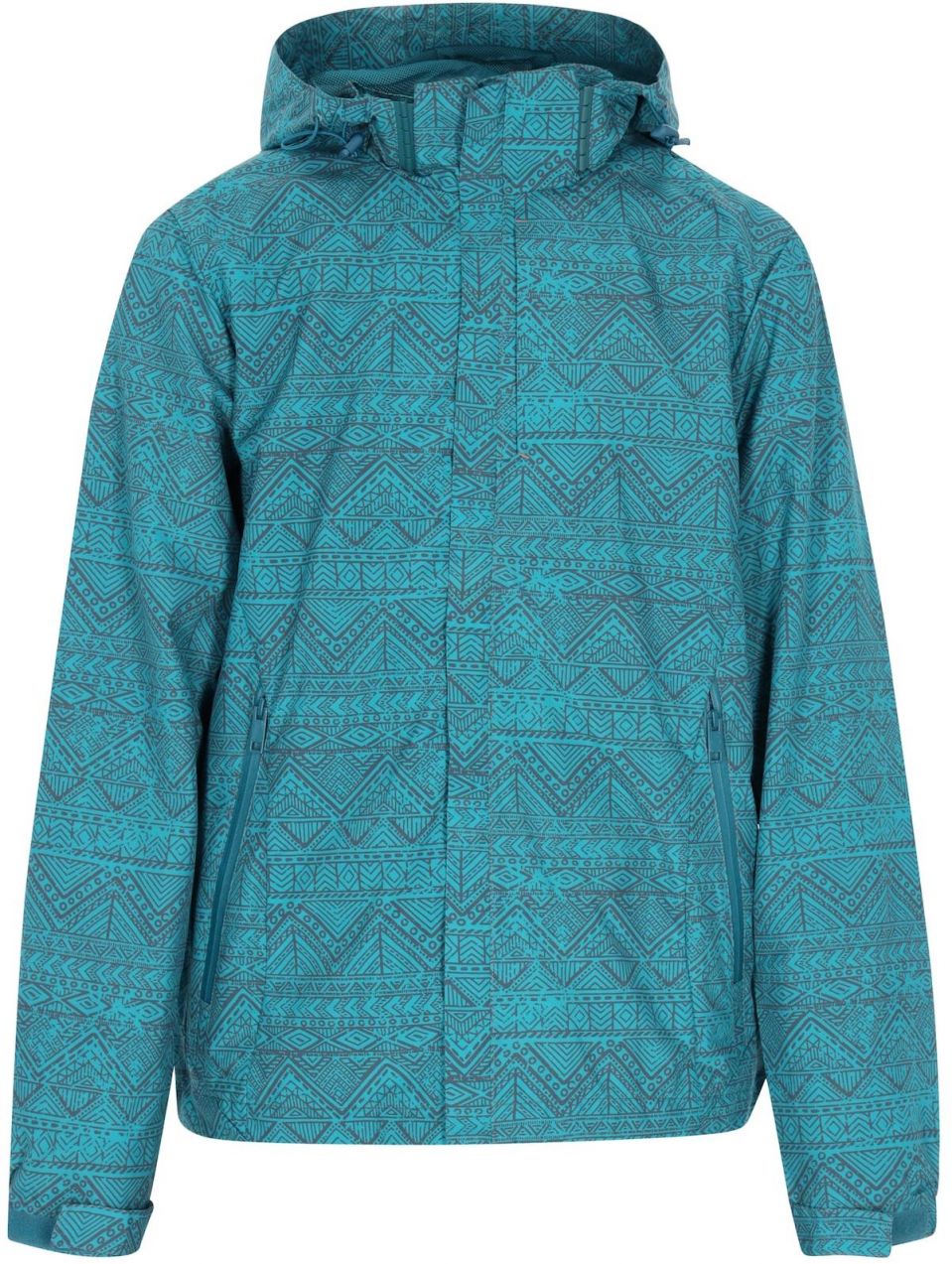 COSIMON Prechodná bunda  tyrkysová / tmavosivá