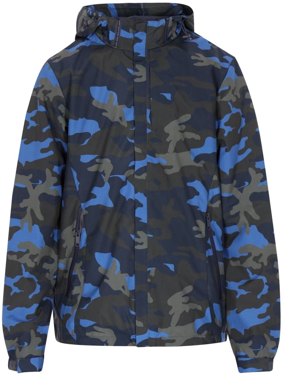 COSIMON Prechodná bunda  modrá / tmavomodrá / sivá