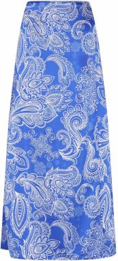 DreiMaster Klassik Sukňa  svetlofialová / biela