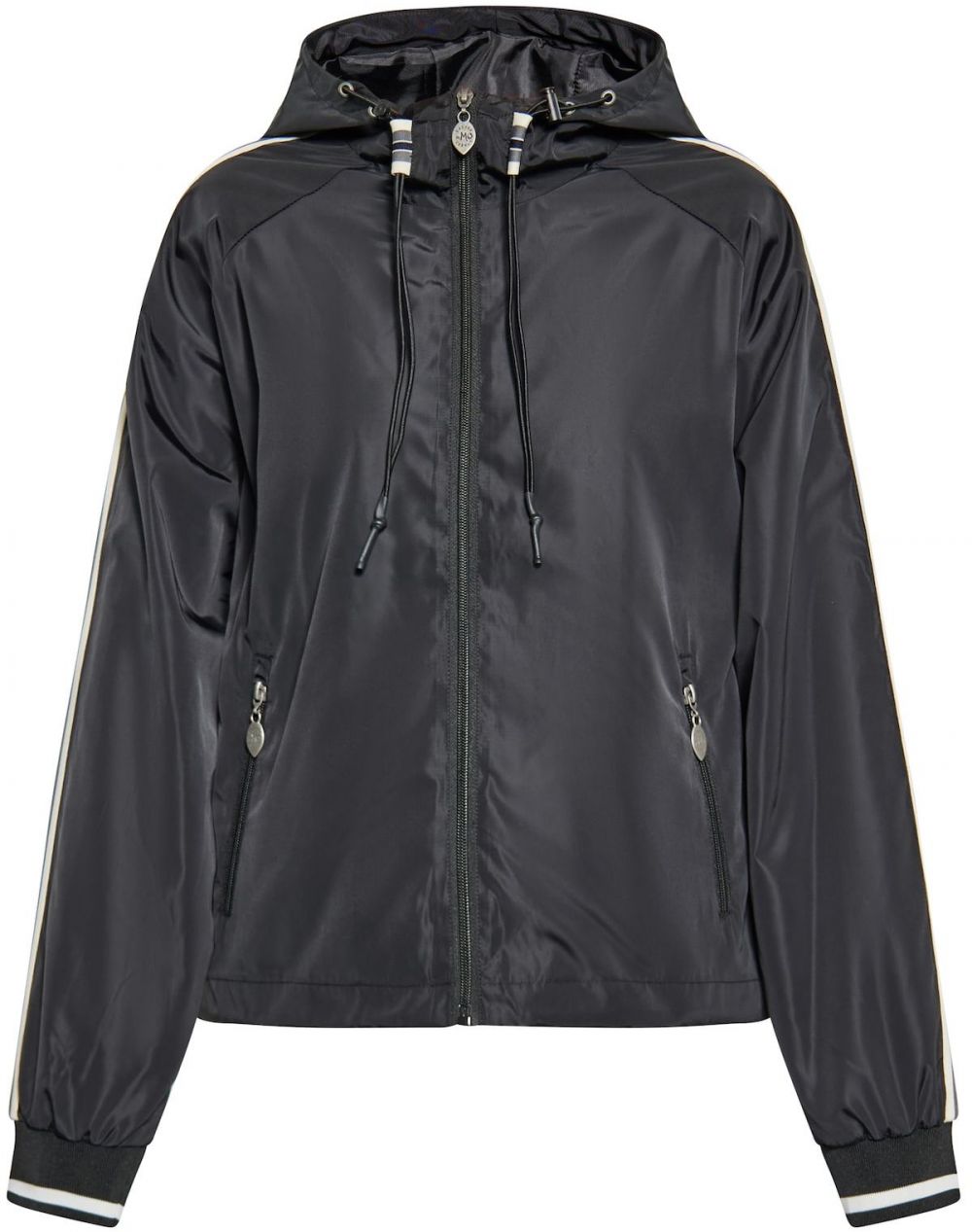 myMo ATHLSR Prechodná bunda  čierna / biela