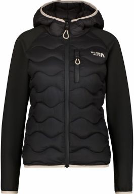 alife & kickin Prechodná bunda 'ArwenAK'  čierna / šedobiela