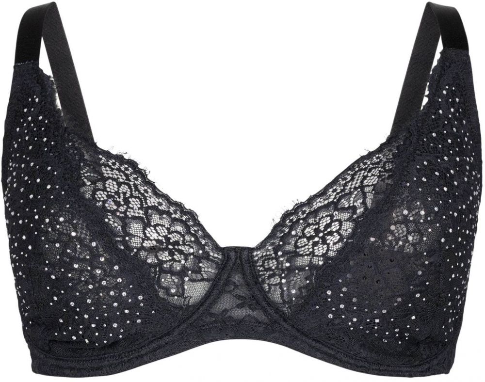 Devoted by Zizzi Podprsenka 'Lbeate'  čierna