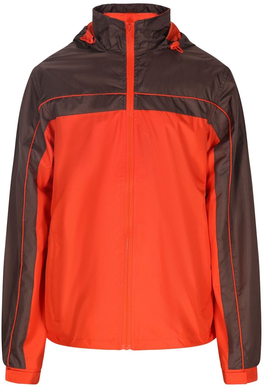 Mozzaar Prechodná bunda  čokoládová / homárová