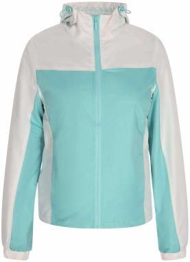 beach budz Prechodná bunda  tyrkysová / biela