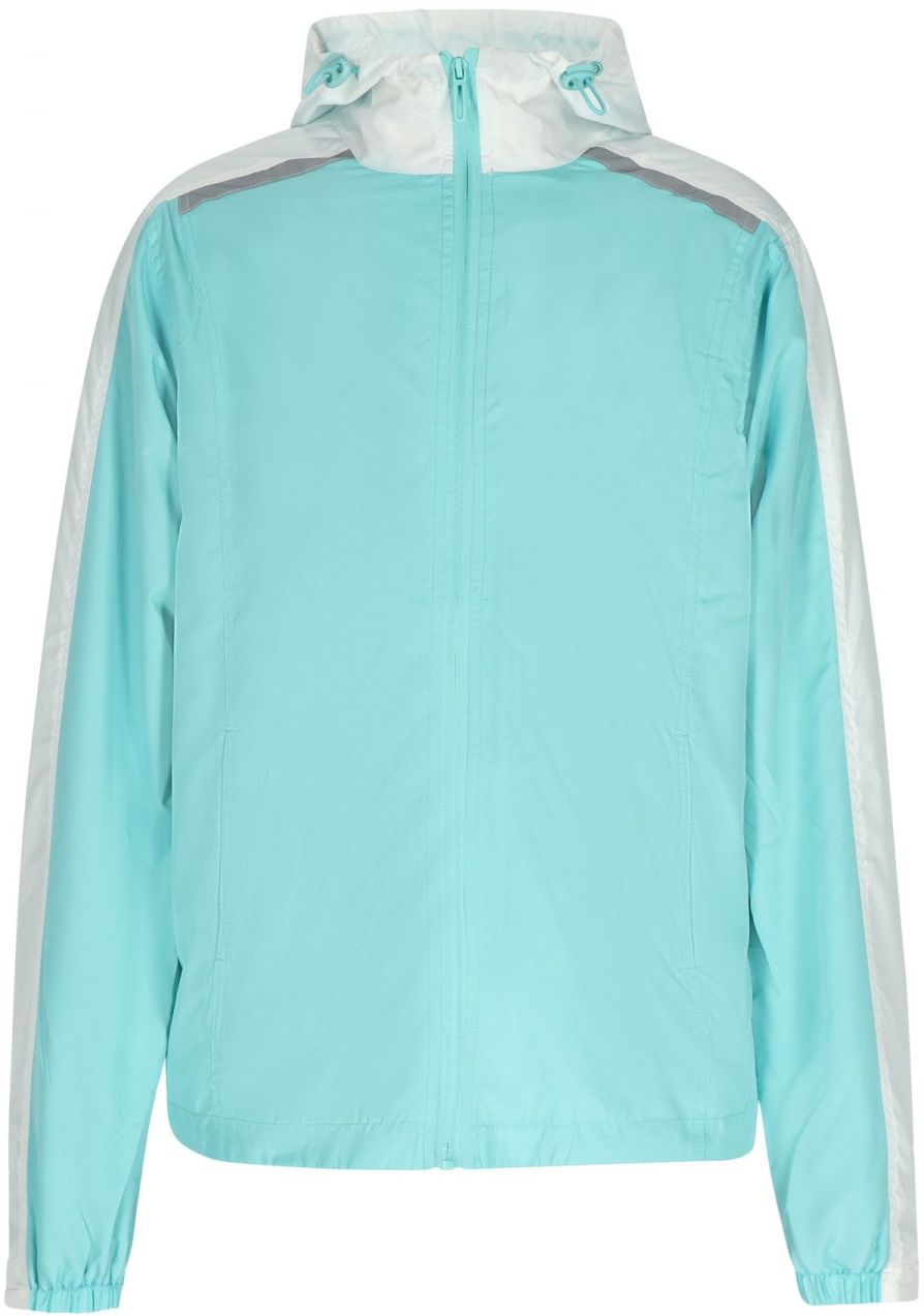 Flyweight Prechodná bunda  tyrkysová / striebornosivá