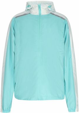 bridgeport Prechodná bunda  tyrkysová / sivá / biela