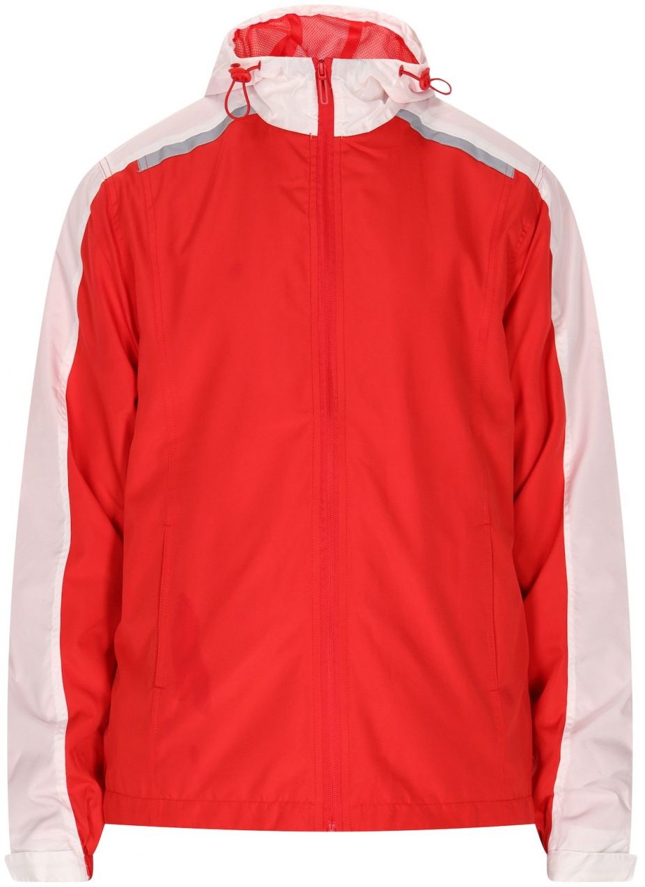 COSIMON Prechodná bunda  červená / biela
