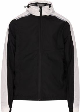 bridgeport Prechodná bunda  čierna / biela