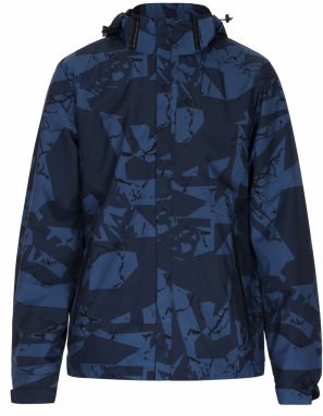 COSIMON Prechodná bunda  modrá / tmavomodrá