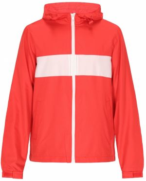 COSIMON Prechodná bunda  svetločervená / biela